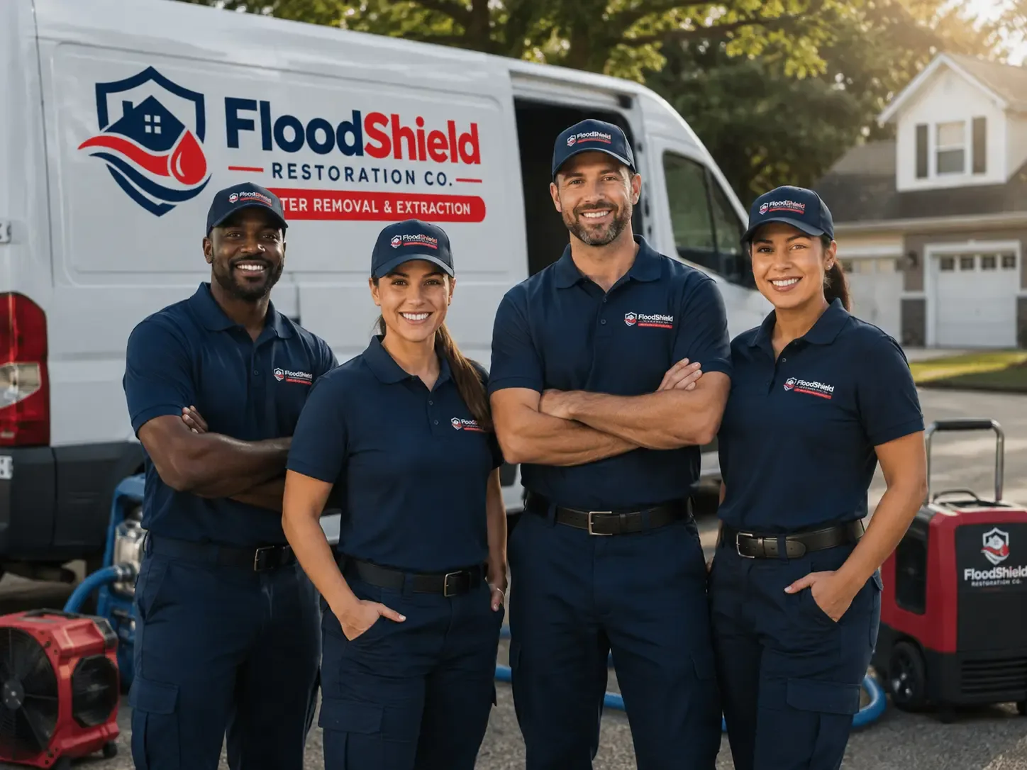 Flood Damage Restoration company in Left Hand, WV